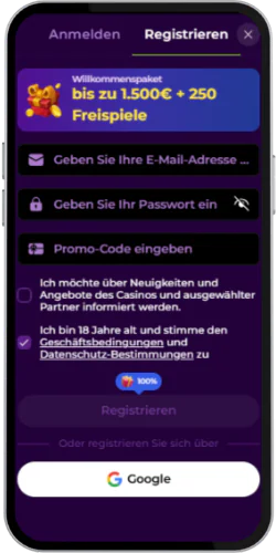 Spinmama casino Registrieren Sie sich