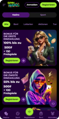 Spinmama Vorschlage