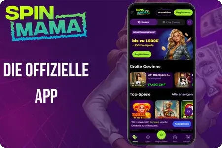Spinmama App offizielle