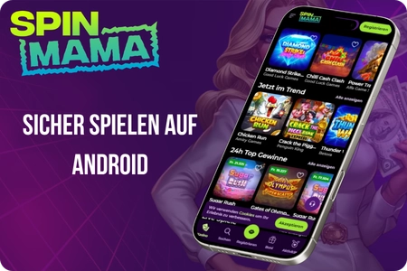 Spinmama Android Sicherheitsregeln für mobile Nutzung